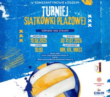 turniej siatkówki plazowej 2025