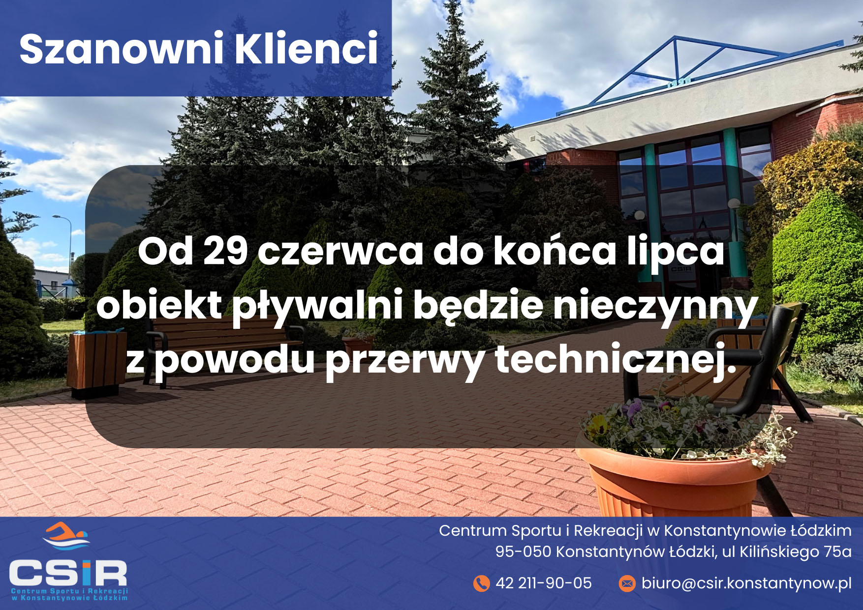 przerwa techniczna 2026