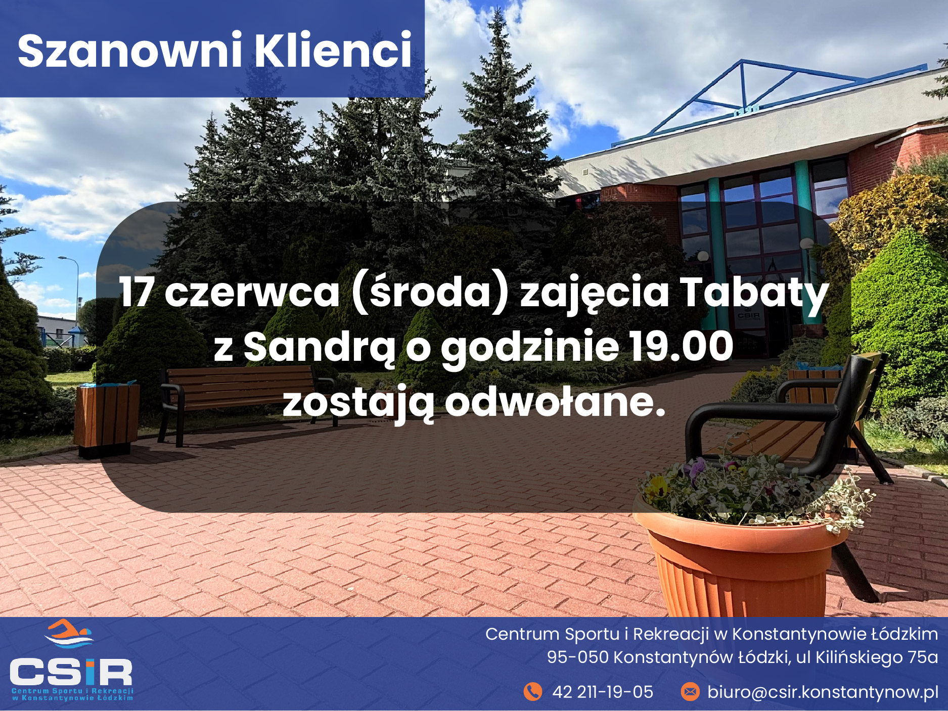 2026-06-17 odwolane zajecia tabaty z sandra