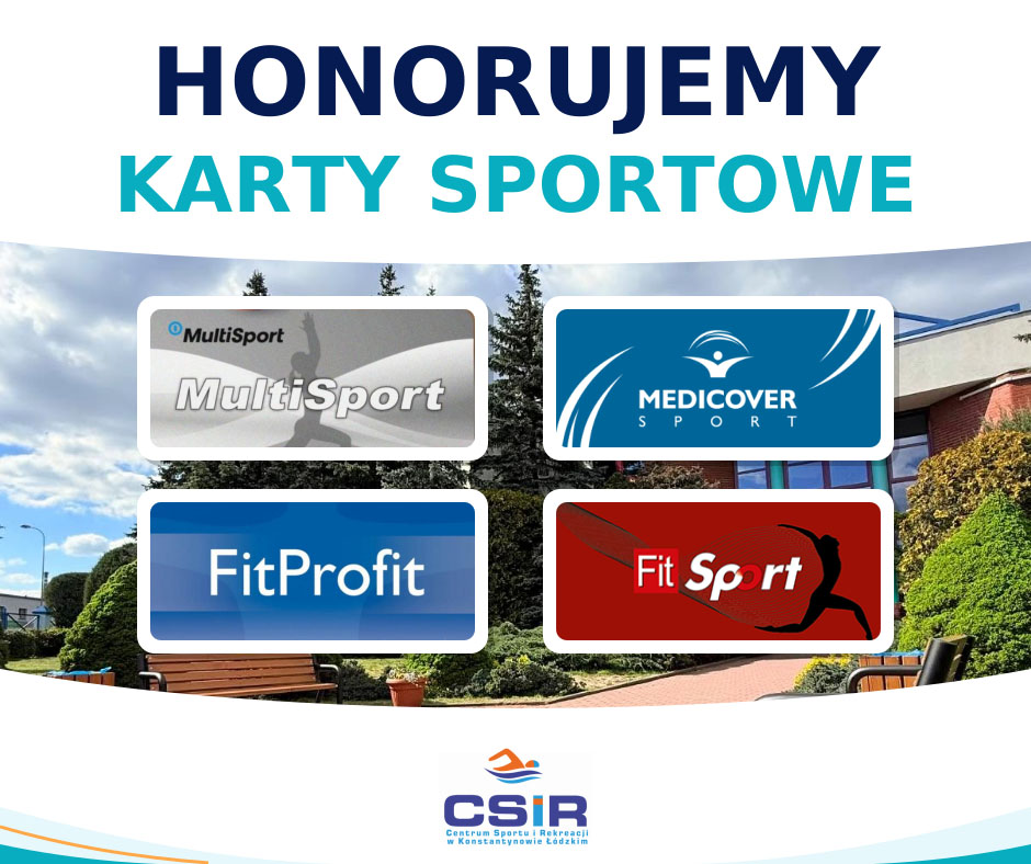 honorujemy karty sportowe